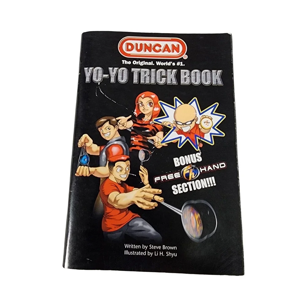 Duncan Yo-Yo‎ Trick Book Steve Brown Li H Shyu Freehand Section 3103BK Guide